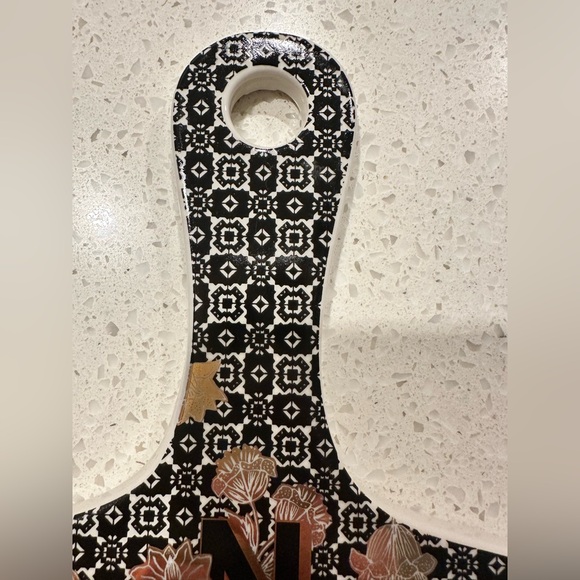 Anthropologie Eliza Tile Monogram Cheese Board Letter N - Picture 9 of 15